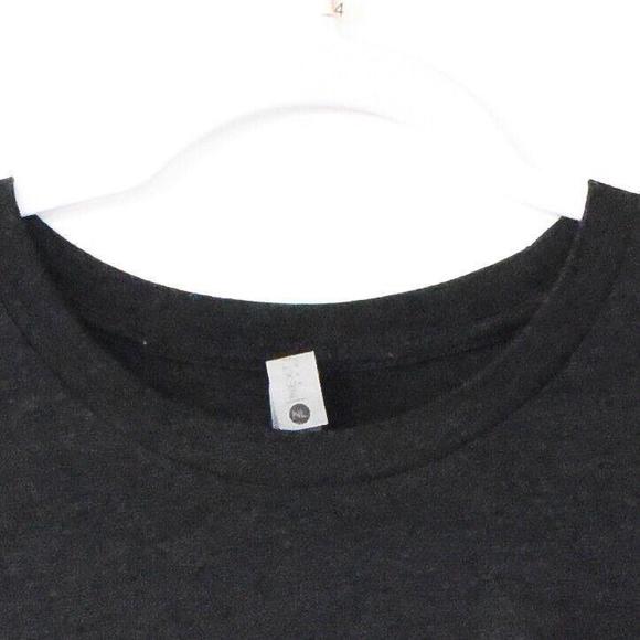 Next Level Mens Black T-Shirt Iron Tribe Coach Short Sleeve Round Neck Size XL - Picture 3 of 5